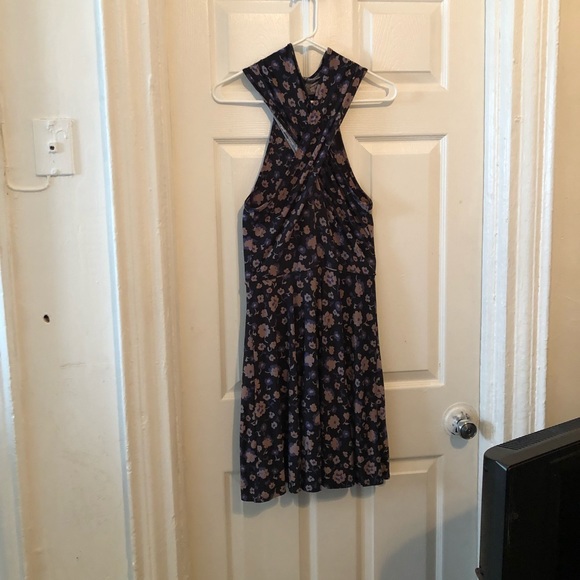 Free people floral print crisscross dress - Picture 2 of 7